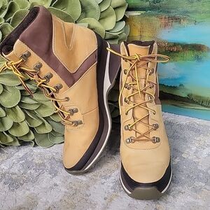 TIMBERLAND Genuine Leather Wedge Sport Boots Size 6.5